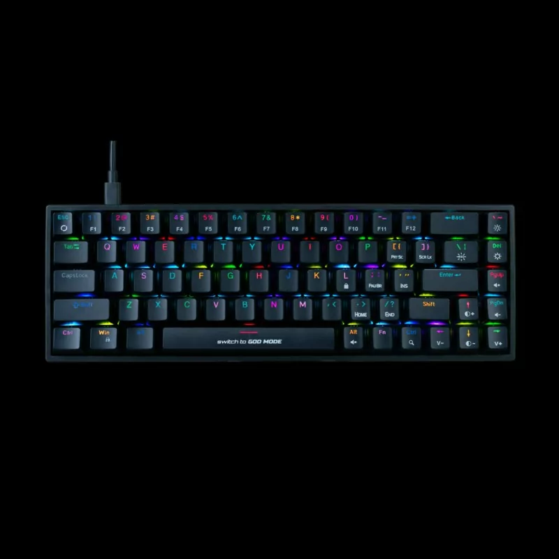 COSMIC BYTE CB-GK-31 ARTEMIS 68-KEY MECHANICAL KEYBOARD WITH OUTEMU RED COSMIC BYTE CB-GK-31 ARTEMIS 68-KEY MECHANICAL KEYBOARD WITH OUTEMU RED